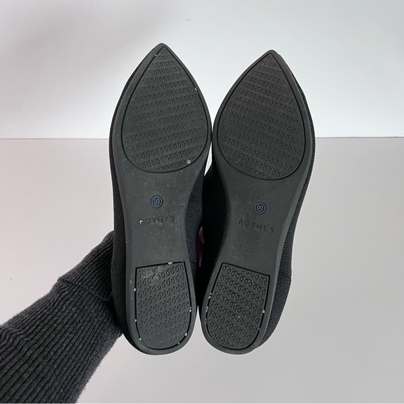 Rothy's Womens The Point in Black Solid - Picture 5 of 7